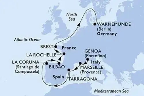 Маршрут круїзу