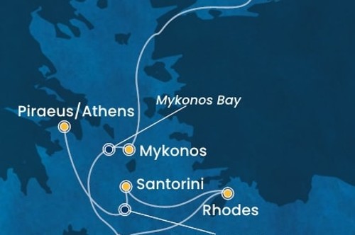 Маршрут круиза