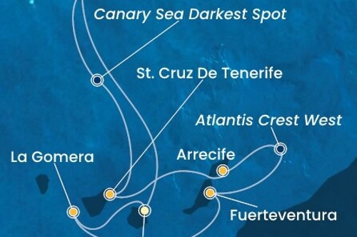 Маршрут круиза