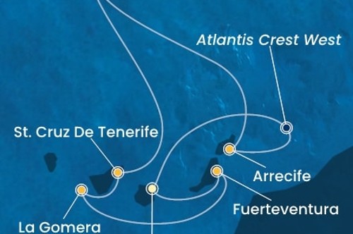 Маршрут круиза