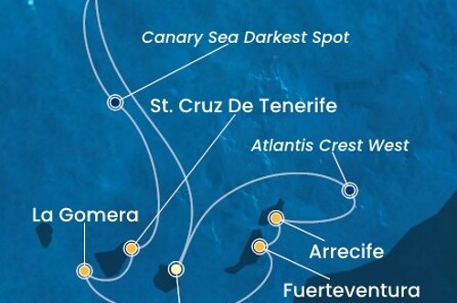 Маршрут круиза