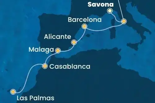 Маршрут круїзу