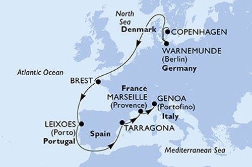 Маршрут круїзу