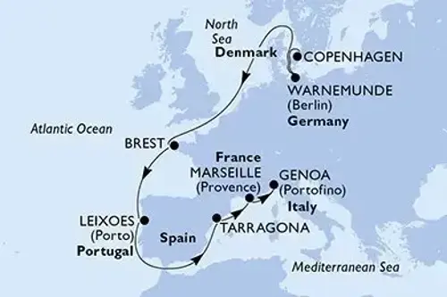 Маршрут круїзу