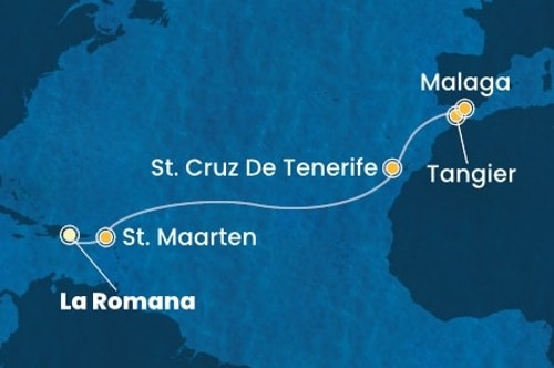 Маршрут круиза