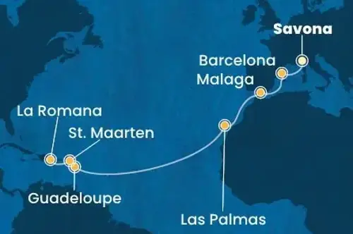 Маршрут круїзу