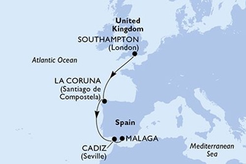 Маршрут круїзу