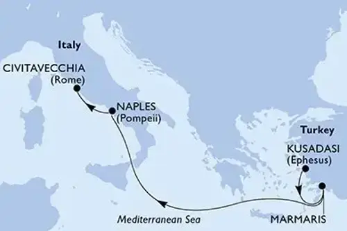 Маршрут круїзу