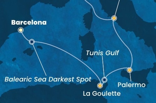 Маршрут круиза