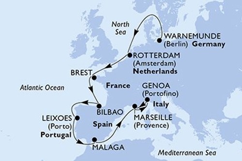 Маршрут круїзу