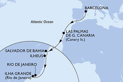 Маршрут круїзу