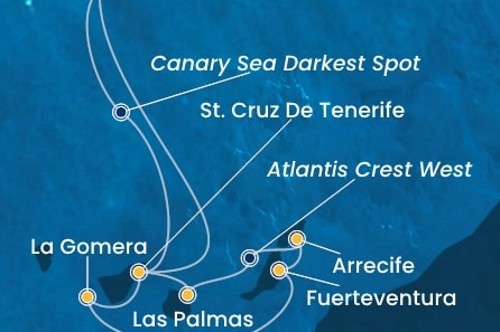 Маршрут круиза