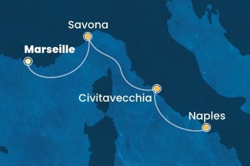 Маршрут круиза