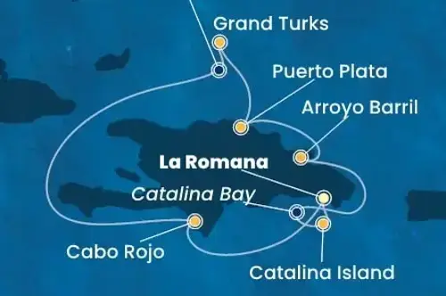 Маршрут круиза