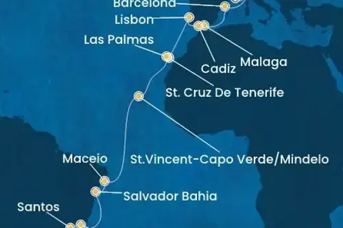 Маршрут круїзу