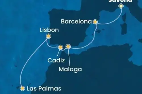 Маршрут круїзу