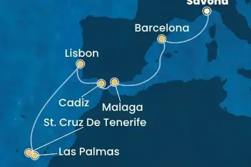 Маршрут круїзу