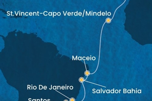 Маршрут круиза