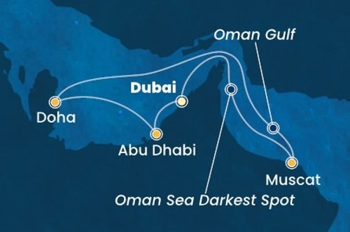 Маршрут круиза