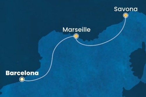 Маршрут круиза