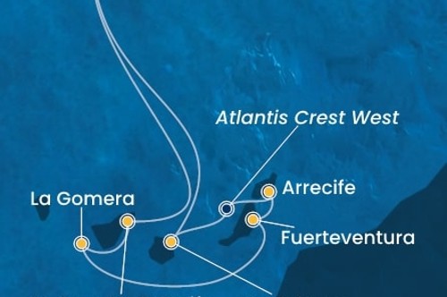 Маршрут круиза