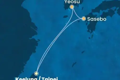 Маршрут круиза