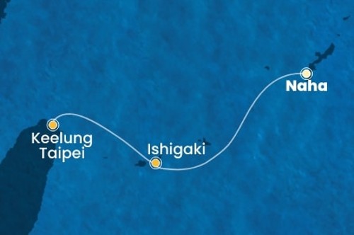 Маршрут круиза