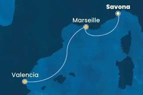 Маршрут круиза