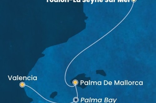 Маршрут круиза