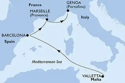 Маршрут круїзу