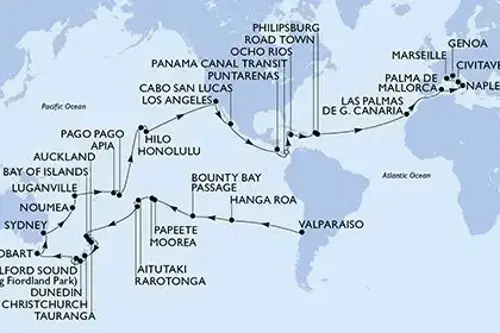 Маршрут круїзу