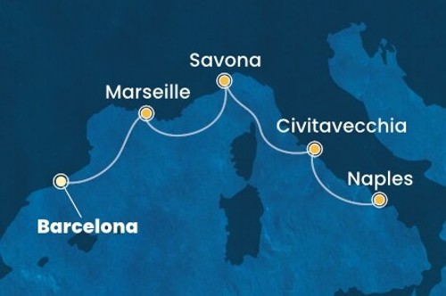 Маршрут круиза