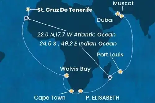 Маршрут круїзу