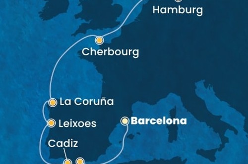 Маршрут круиза