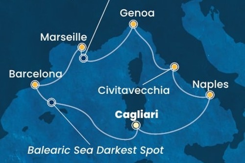 Маршрут круиза