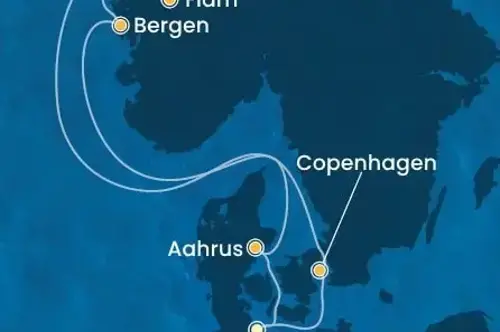 Маршрут круиза