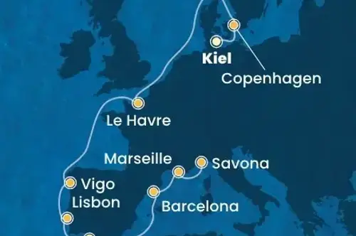 Маршрут круїзу