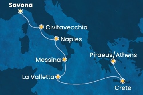 Маршрут круиза