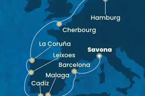 Маршрут круїзу