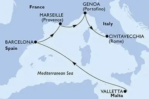 Маршрут круїзу