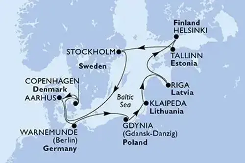 Маршрут круїзу