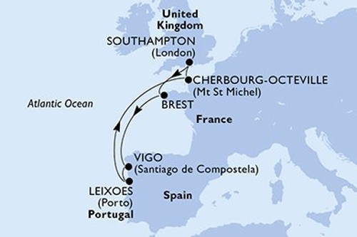 Маршрут круїзу