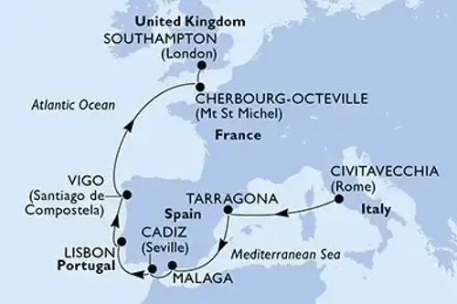 Маршрут круїзу