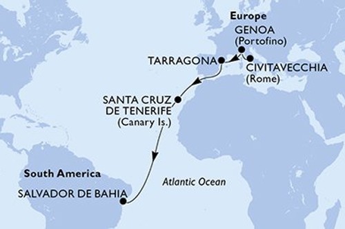 Маршрут круїзу