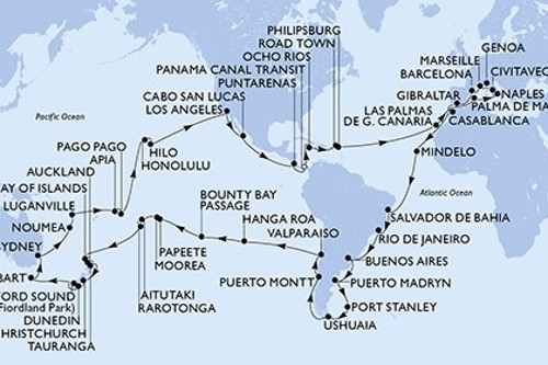 Маршрут круїзу