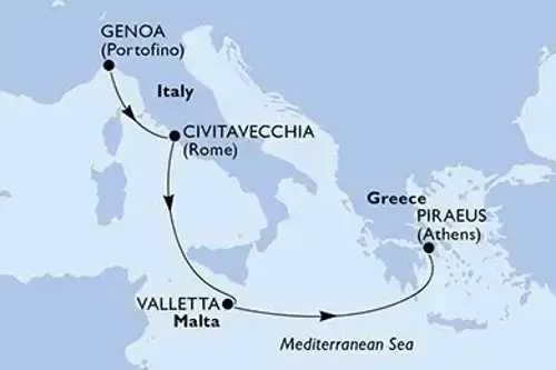 Маршрут круїзу