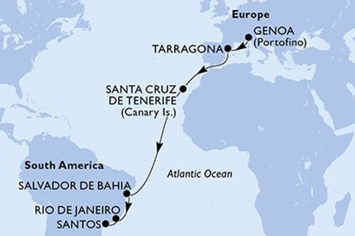 Маршрут круїзу