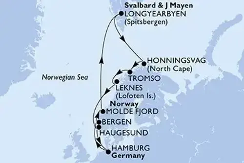 Маршрут круїзу