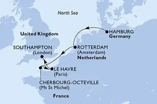 Маршрут круїзу