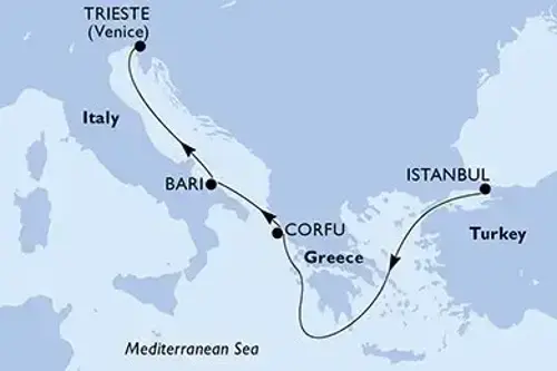 Маршрут круїзу